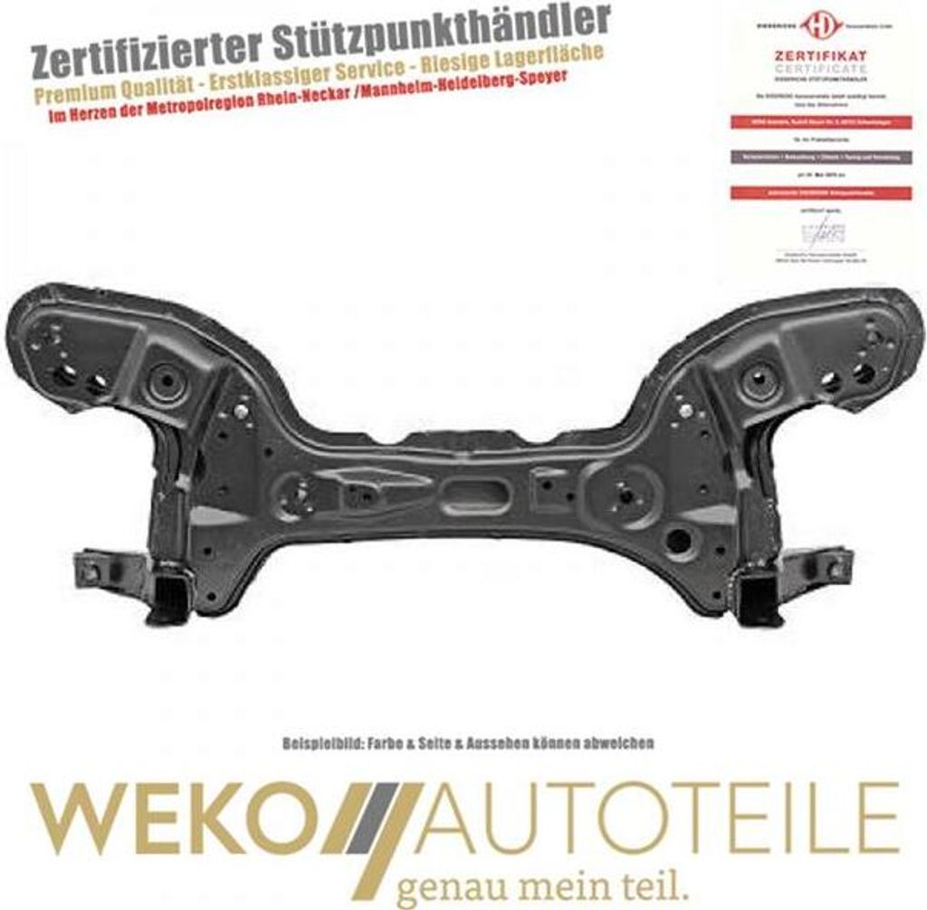 Motorträger Vorderachse Rahmen Fahrschemel für Fiat Punto 188