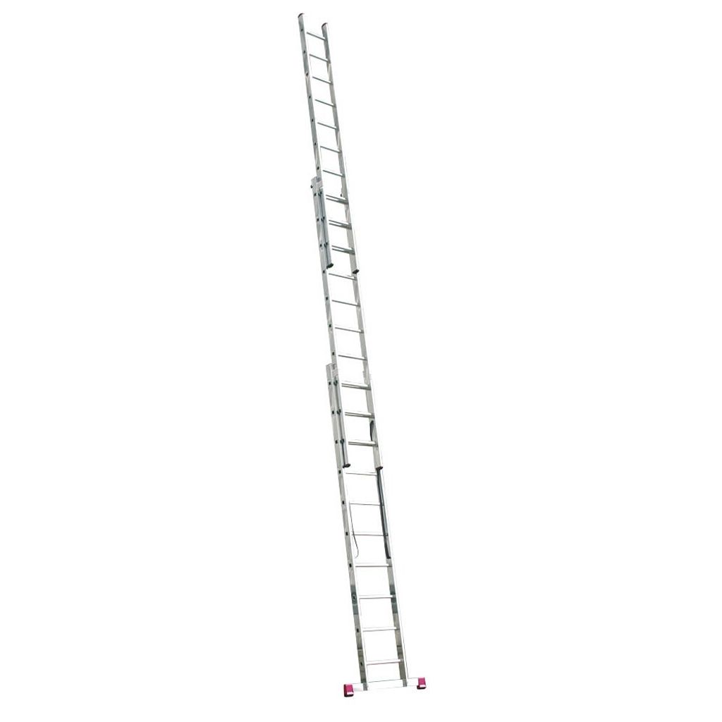 KRAUSE Vielzweckleiter CORDA alu 3x 10 Sprossen, H: 280,0 cm