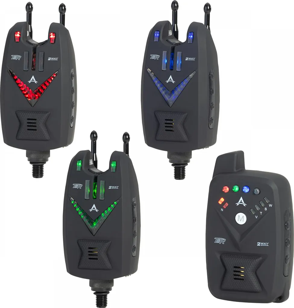 Anaconda TSR 2Way 3+1 Set Rouge Vert Bleu - Détecteurs de Touche Pêche
