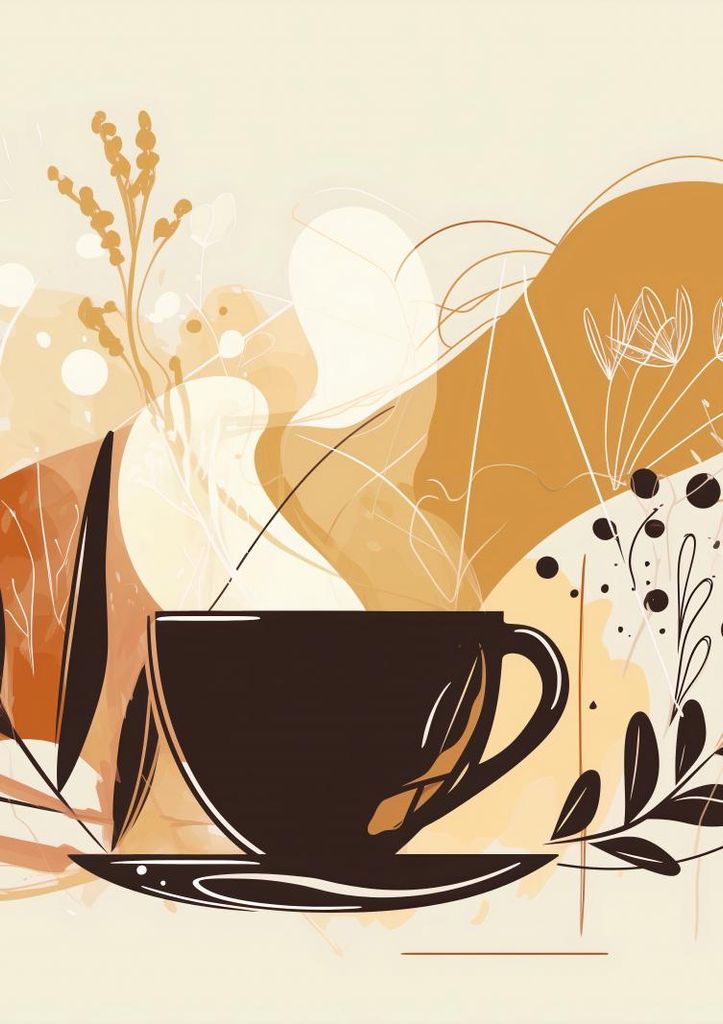 Plakat 59,4x84,1cm Aromatische Pause