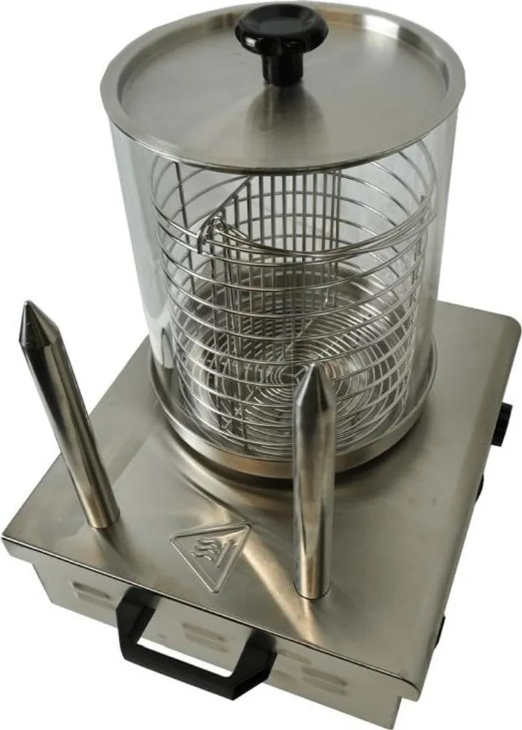 Machine hot-dog 2 chauffe-pains inox - Cuisson vapeur et design compact - 8