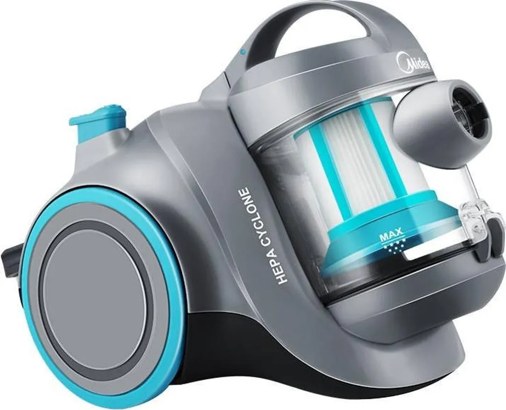 Aspirateur compact Midea C5 sans sac gris idéal petits appartements