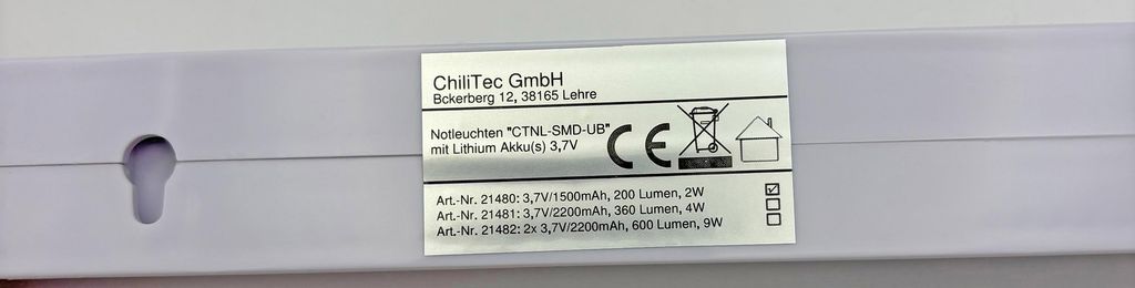 LED Notleuchte "CTNL-30 SMD-UB" Produktbild 10