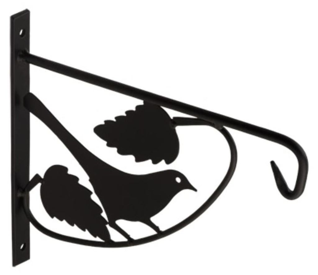 Blumenhalter Vogel 250x210mm Blumenhaken Wandhalter Windlichthalter