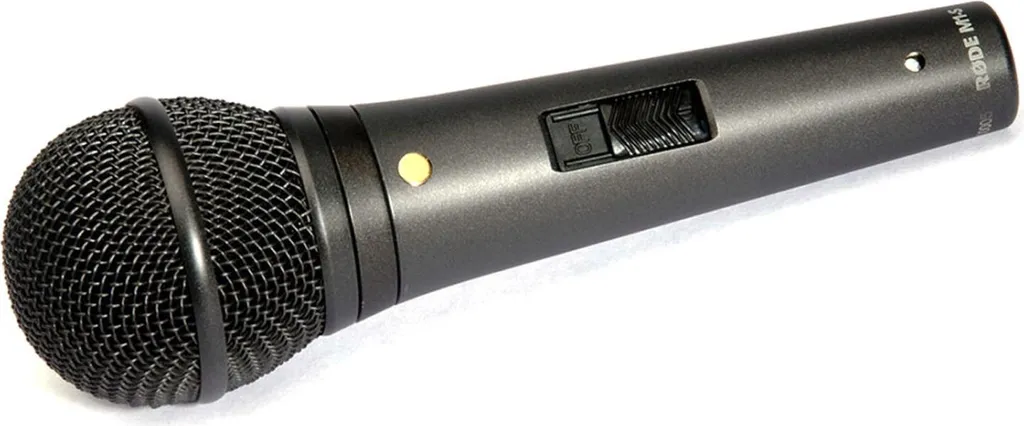 Microphone dynamique RODE M1-S avec interrupteur intégré - Modèle XLR - 5