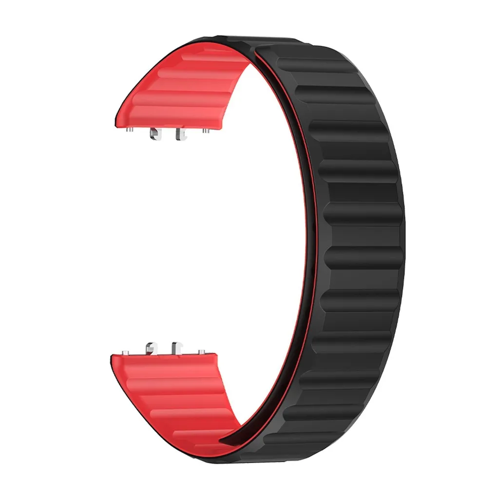Per Samsung Galaxy Fit 3 Design Magnet Clasp Silicone Replacement Arm Band New