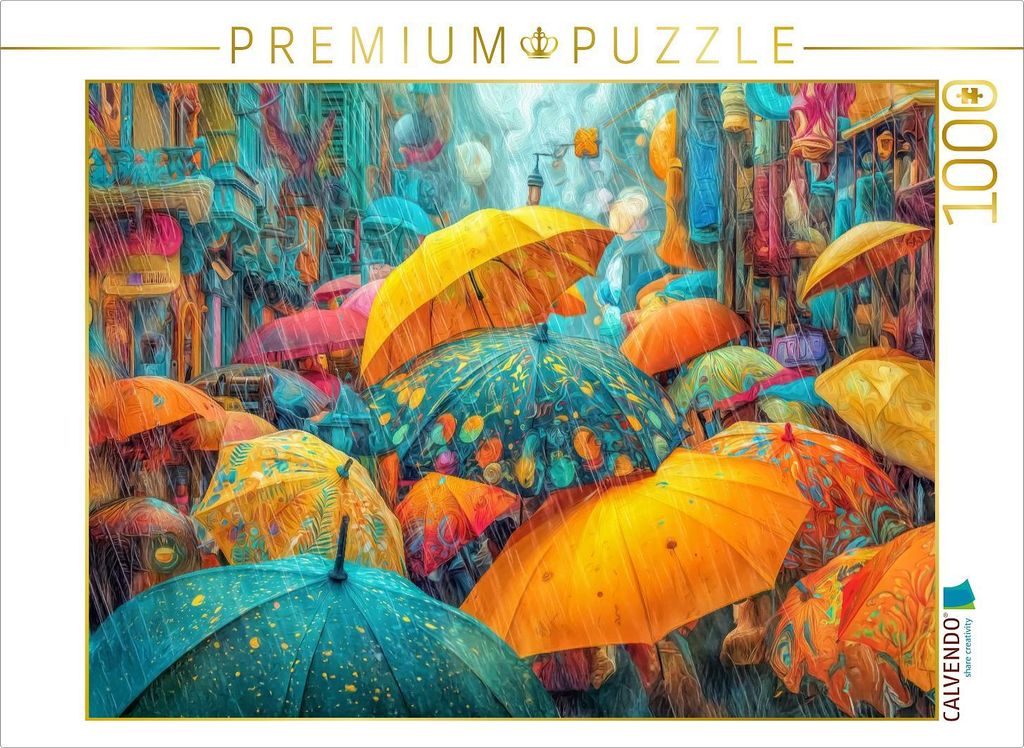 CALVENDO Puzzle Stadtleben | 1000 Teile Lege-Größe 64x48cm Foto-Puzzle für glückliche Stunden