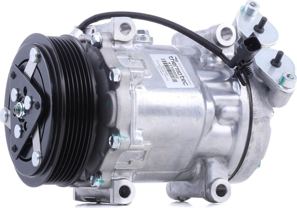 THERMOTEC KTT090052 VS16 Klimaanlage Klimakompressor PAG 46 R134a für FORD Focus II Schrägheck (DA, HCP, DP) Focus II Kombi (DA, FFS, DS) C-MAX (...