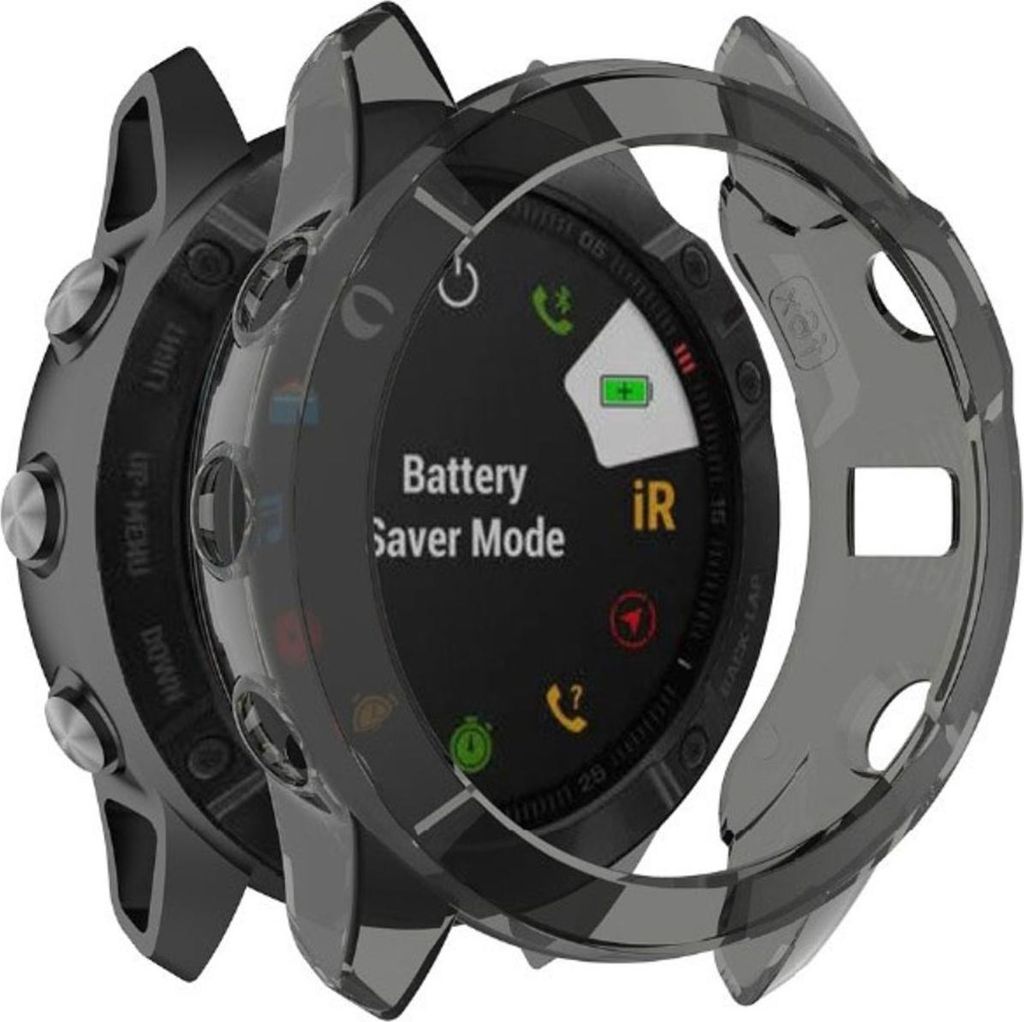 subtel Schutzhülle für Garmin Fenix 6X / Fenix 6X Pro / Fenix 6X Pro Solar - 51mm Hardcase Smartwatchhülle - Gehäuse, Rahmen Schutz Hülle - Sm...