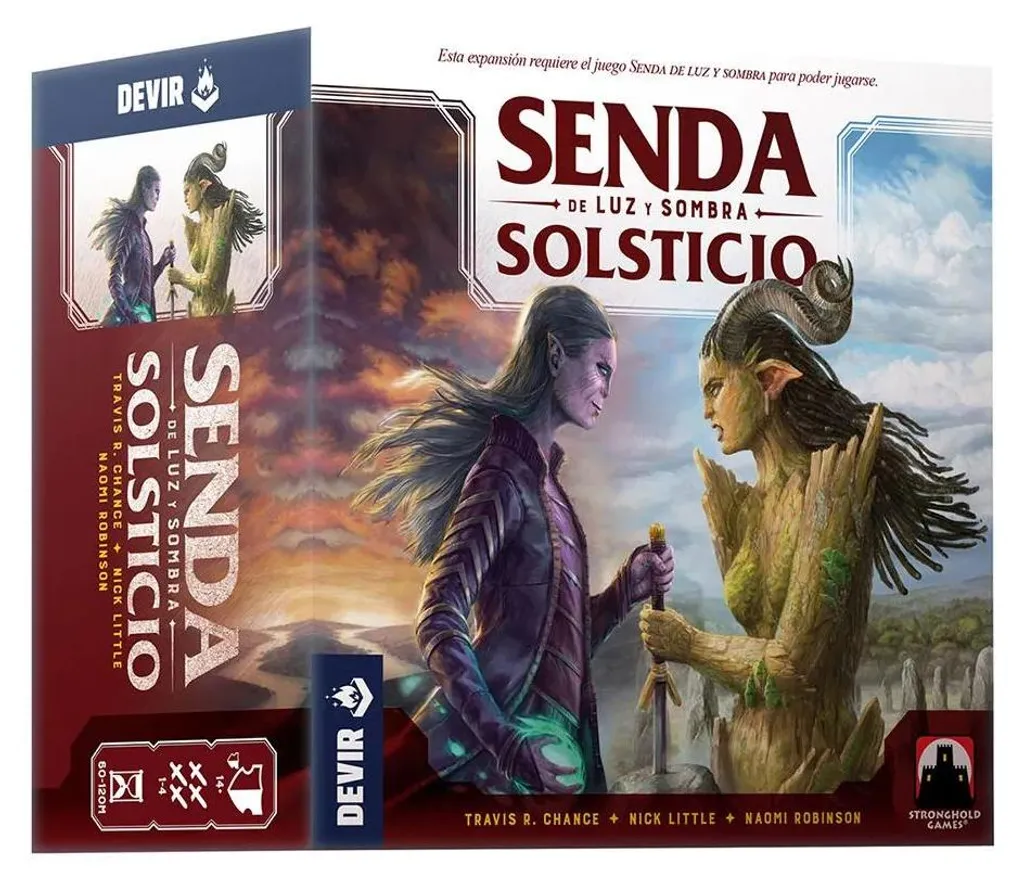 Devir Le Chemin de la Lumière et de l'Ombre : Solstice Jeu de Société