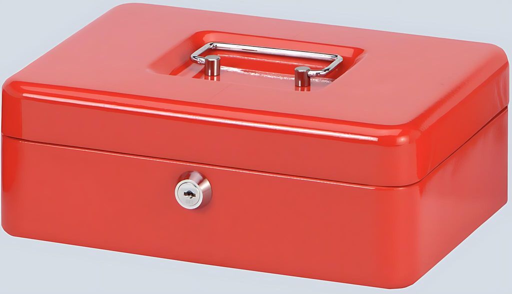 Cassetta porta soldi MAUL 19 x 25 x 9 cm rosso Immagine del prodotto 