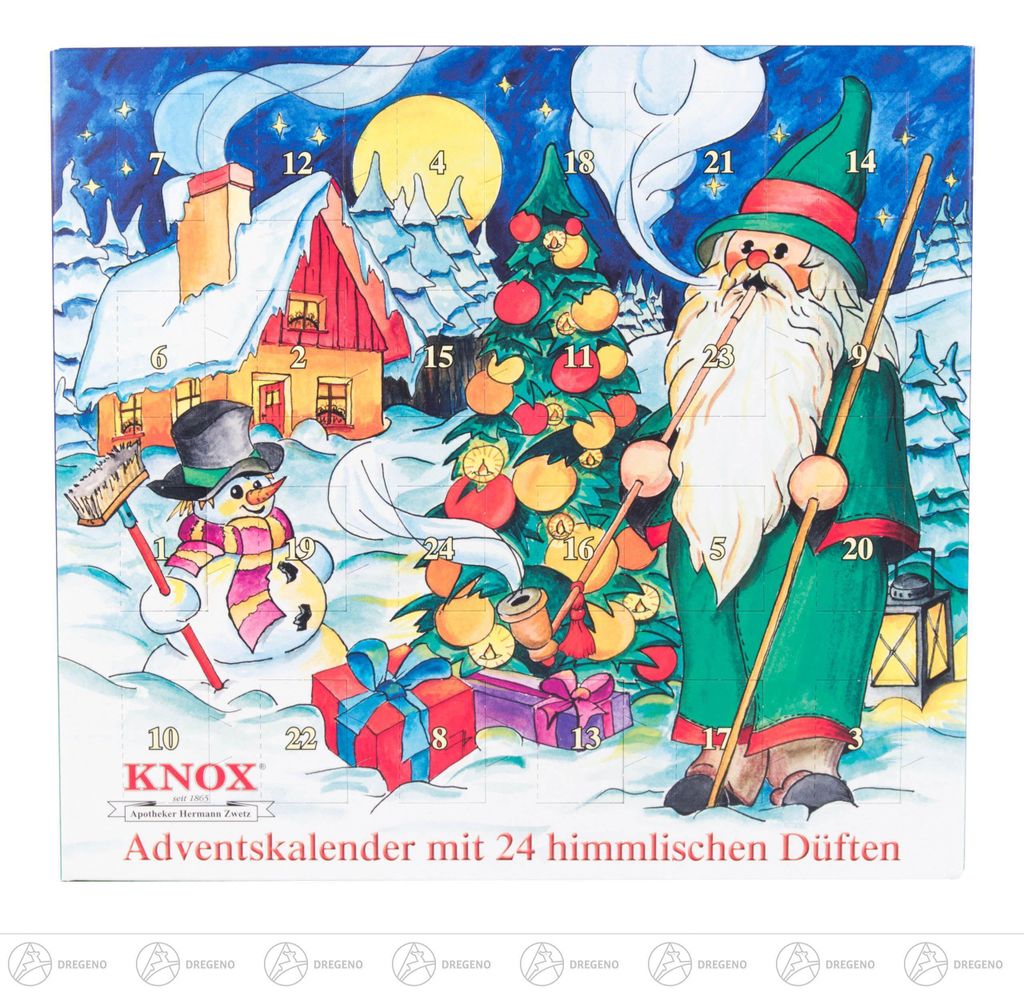 KNOX Adventní kalendář 24 nebeských vůní šířka x výška x Obrázek produktu 