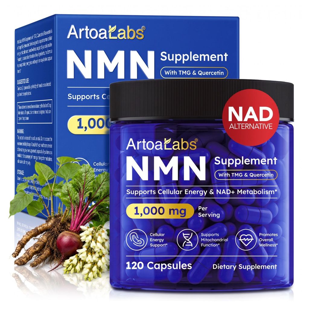 NMN NAD Booster Anti-Aging Longevity Energie Zellgesundheit Produktbild 