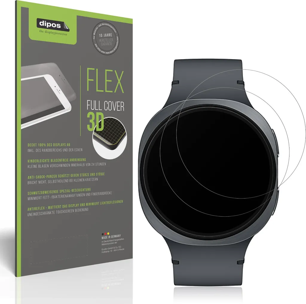 Offerta 2x Pellicola Samsung Galaxy Watch8 40mm Opaca Antiurto