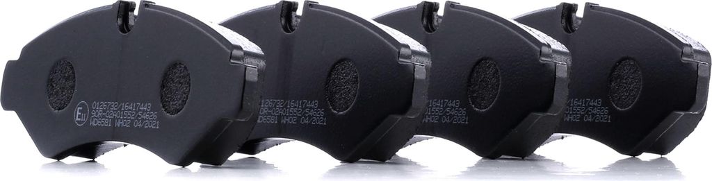 STARK Bremsbeläge Satz Hinten passend für MERCEDES-BENZ Sprinter 3,5-T Kastenwagen (907, 910) SKBP-0012129
