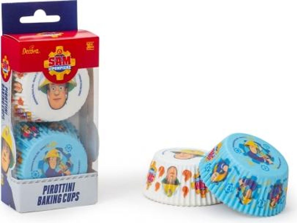 Košíčky na muffiny 36ks hasič Sam Obrázek produktu 