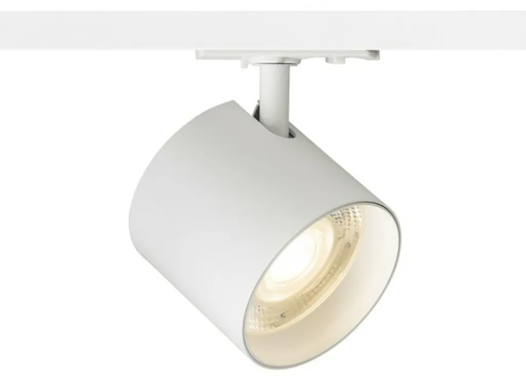 Projecteur LED pour Rail Monophasé IRIS 9 Blanc 12W Faisceau 24°
