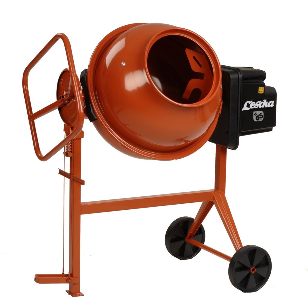 LESCHA SM 145 S Profi Betonmischer Mörtelmischer Zementmischer Mischer | 230V | 500W