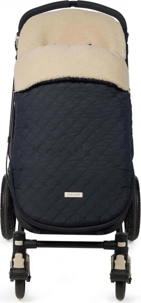 Sac de couchage poussette noir Pasito a Pasito 1120900429 pour l'hiver