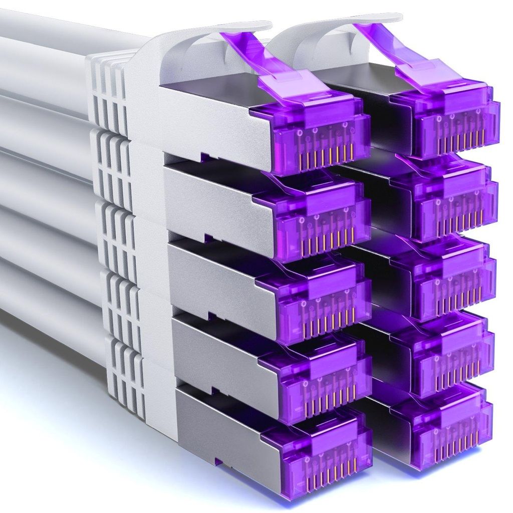 deleyCON MK2257, 0,5 m, Cat7, S/FTP (S-STP), RJ-45, RJ-45 Produktbild 