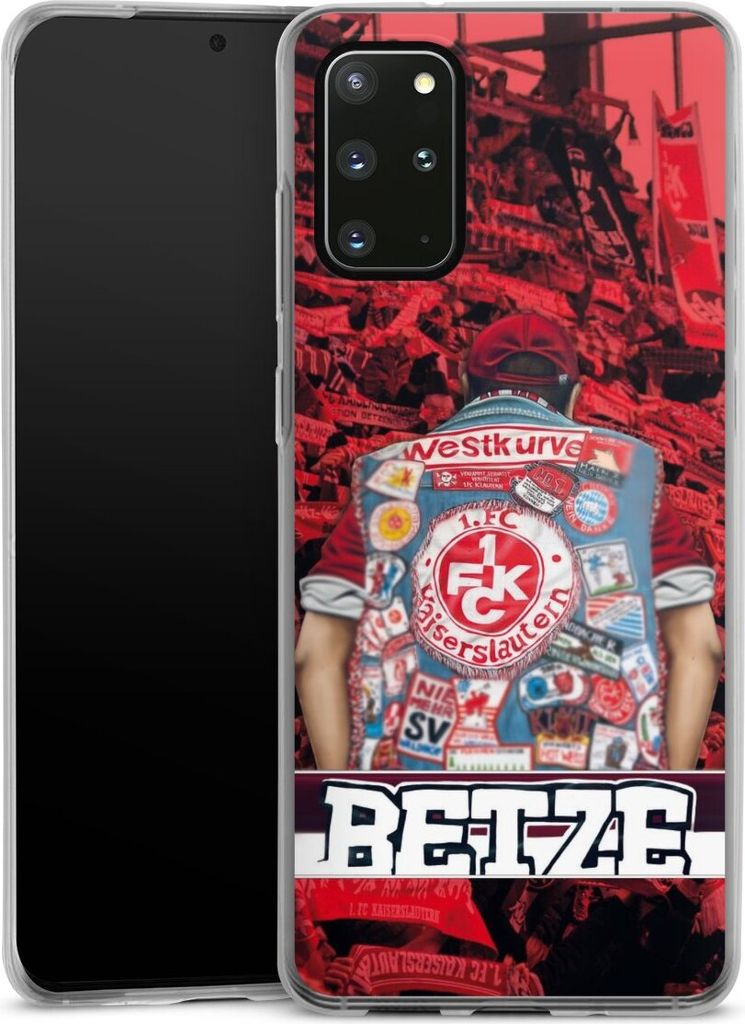 DeinDesign Slim Hülle für Samsung Galaxy S20 Plus 5G Silikon Case Ultra Dünn Handyhülle 1. FC Kaiserslautern 1. FCK Offizielles Lizenzprodukt