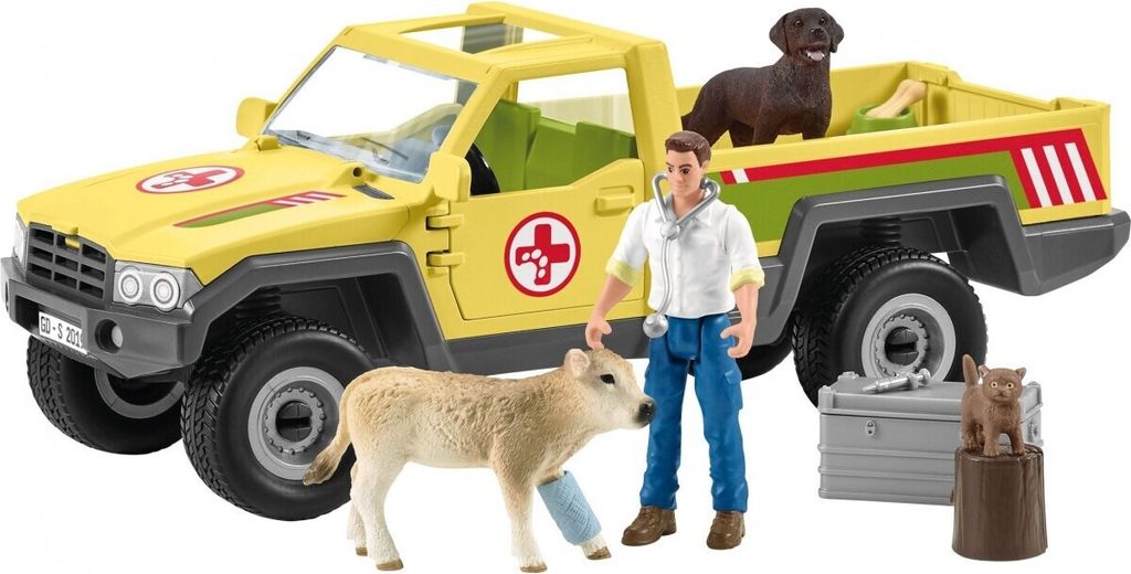 Schleich schleich® Farm World 42503 Tierarztbesuch auf dem Produktbild 