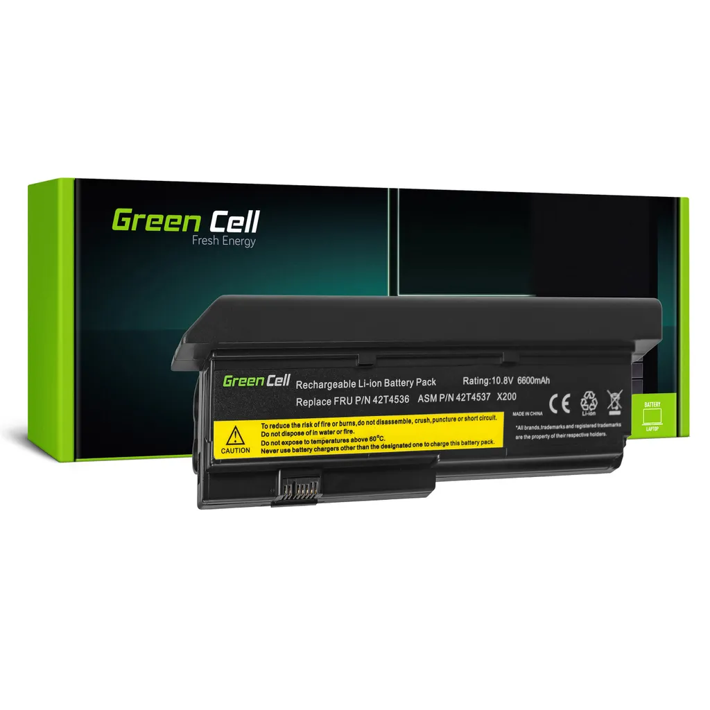 Batterie pour Lenovo Thinkpad X200 série 7454 7455 idéale pour voyage