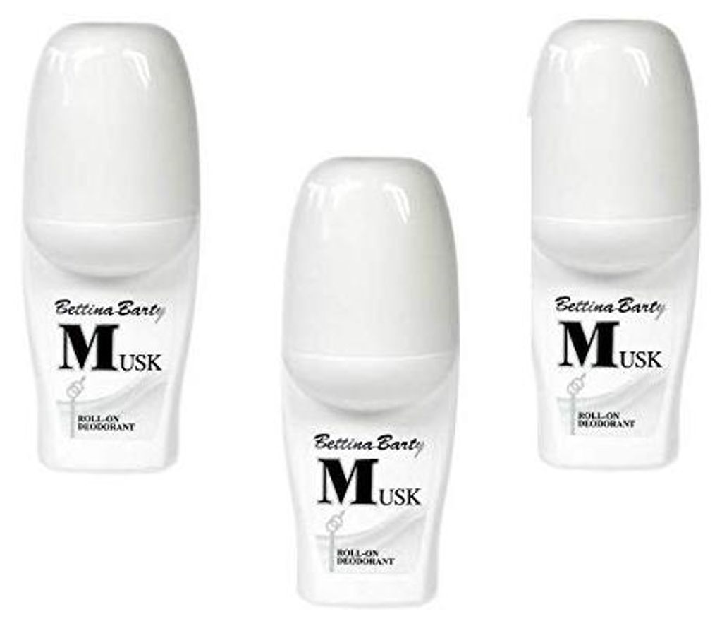 Bettina Barty Musk Roll-On Deodorant 3 x 50 ml Produktbild 