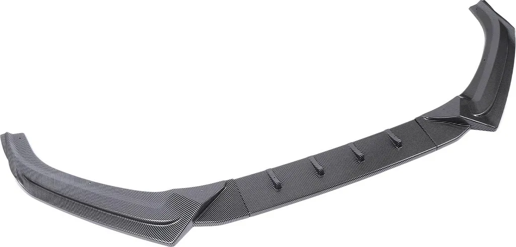 Lame de pare-chocs avant sport pour S4 B9 S-Line look carbone 3 pièces