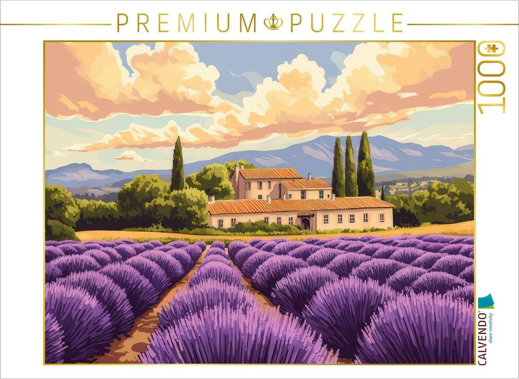 CALVENDO Puzzle Ein Motiv aus dem Kalender Europas Charme | 1000 Teile Lege-Größe 64x48cm Foto-Puzzle für glückliche Stunden