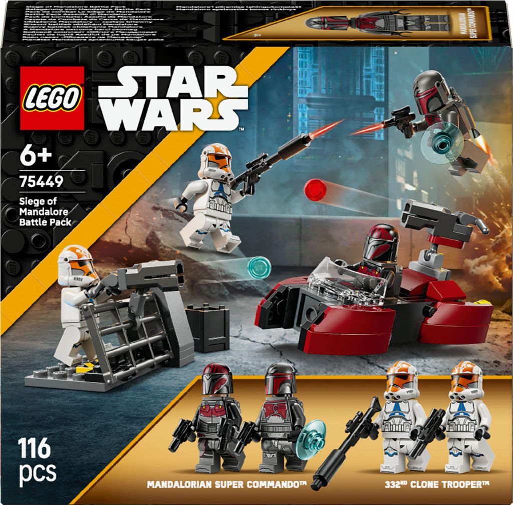 LEGO Star Wars 75449 Belegering van Mandalore Battle Pack - Productafbeelding 