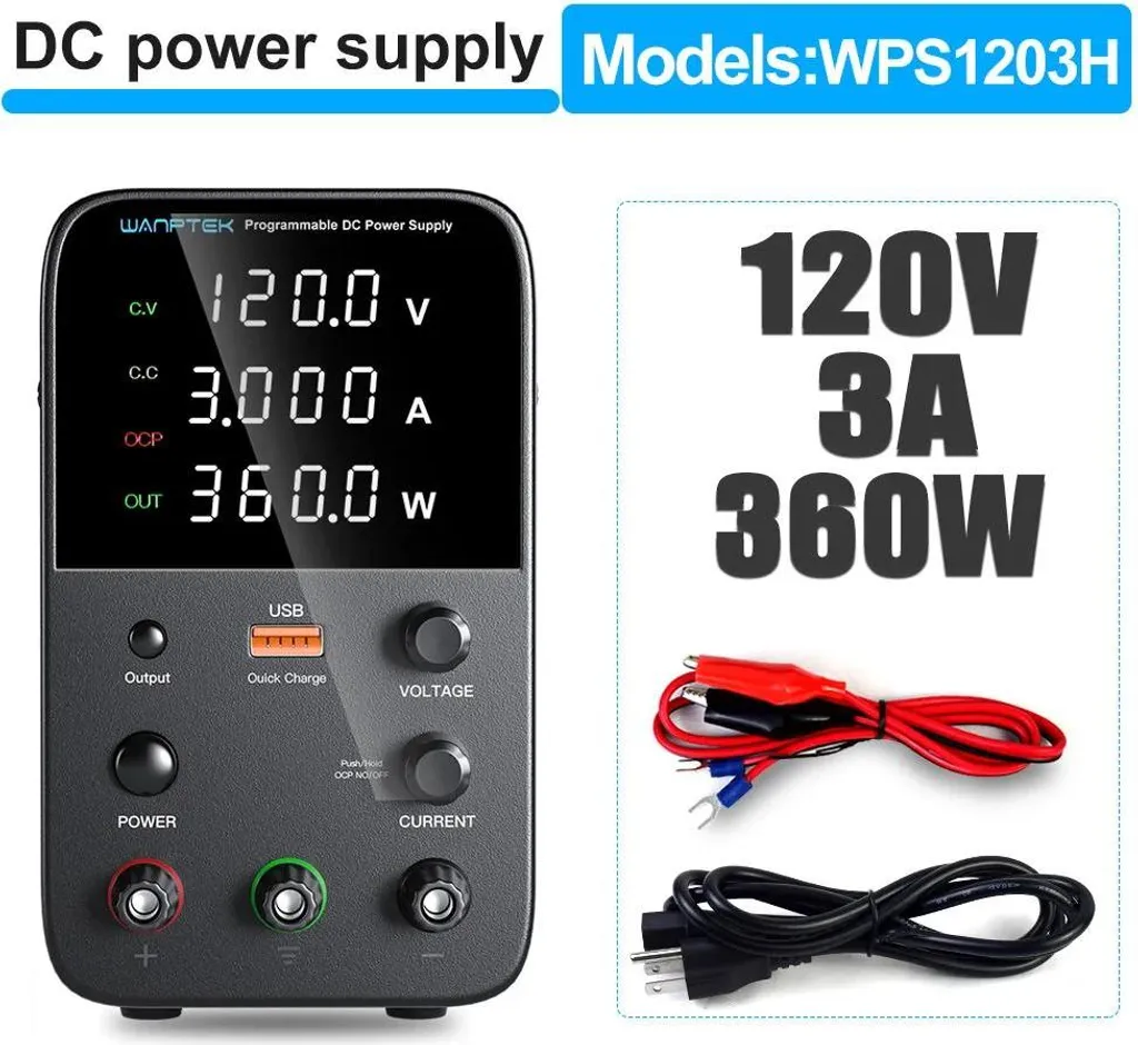 Alimentation CC pour test électronique 120V 3A - Solution de mesure - 2
