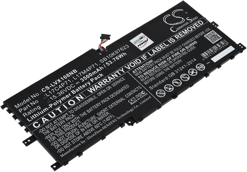 Akku für Laptop Lenovo ThinkPad X1 Yoga 2018 (20LF000GCD)