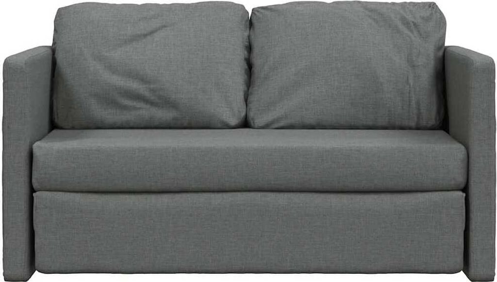 vidaXL Bodensofa mit Schlaffunktion Dunkelgrau 112x174x55 Produktbild 5