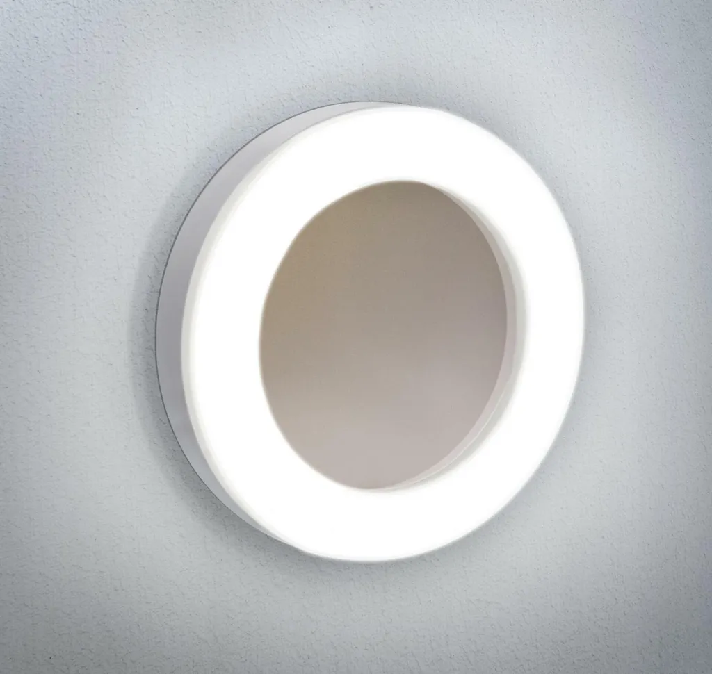 Hublot LED extérieur étanche IP65 rond 24W blanc neutre pour terrasse