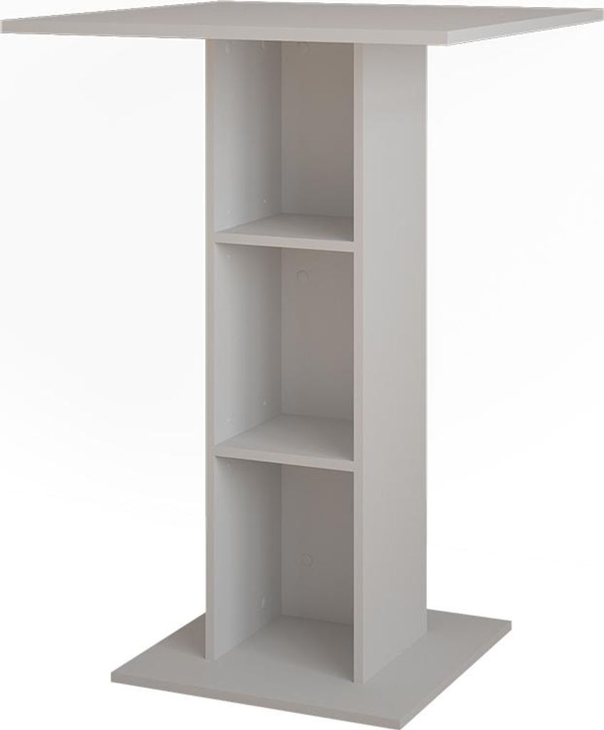 Bartisch Vicco Repose Weiß 75 x 75 cm, Model 55347 Produktbild 