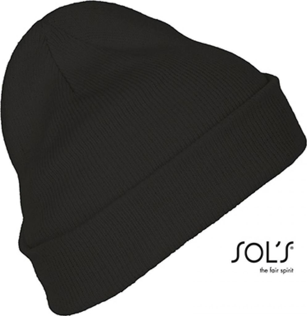 SOLs 01664 | Pittsburgh Hat / mit Umschlag - Farbe: Black - Größe: One Size