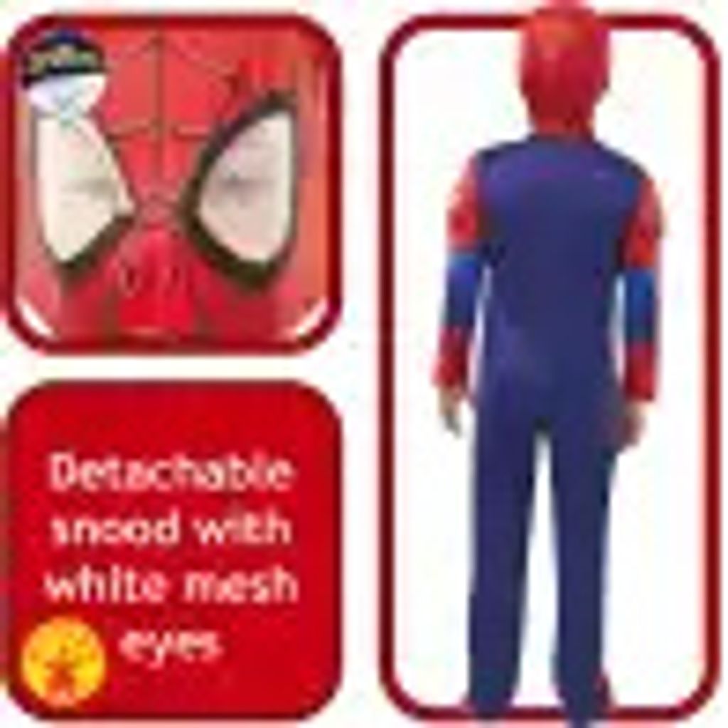 Spider Man Kinder Kostüm Deluxe Produktbild 6