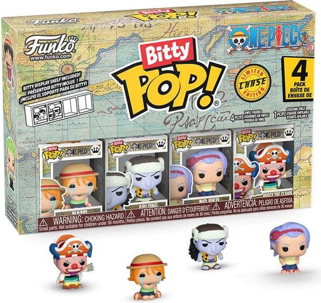 Funko Bitty Pop - One Piece - Luffy  4Pack Obrázek produktu 
