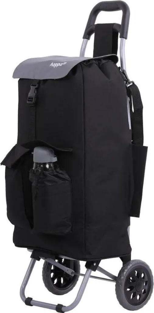 Sac à roulettes HOPPA ST-150 noir - Châssis robuste et tissu étanche