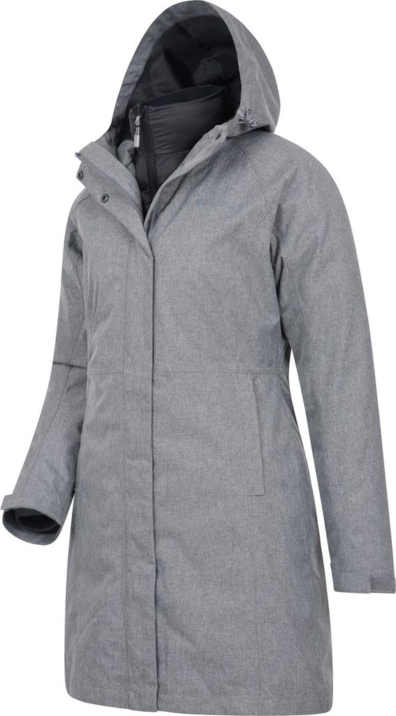 Mountain Warehouse - "Alaskan" Jacke 3 in 1 für Damen MW2051 (48 EU) (Hellbeige)