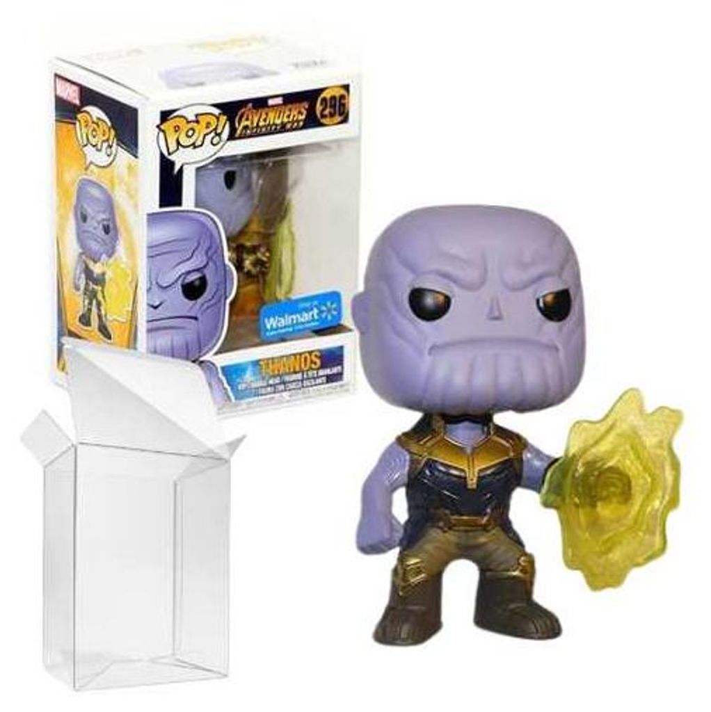 Funko Pop! Marvel: Avengers Infinity War - Thanos (Mind Stone) #296 Walmart Exclusive