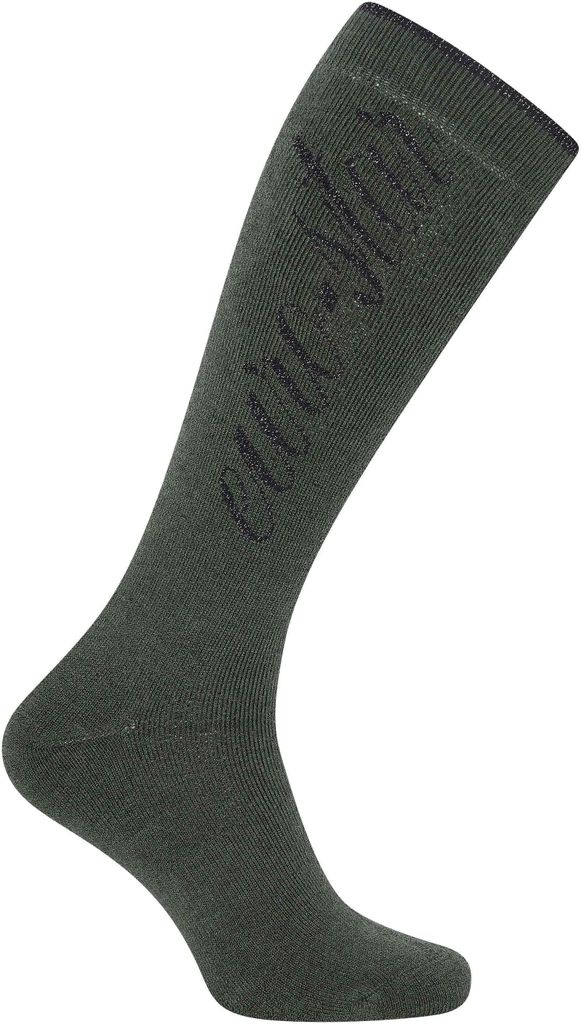 Euro-Star Socken Lyma Winter Dark Castor dunkelgrün HW 2022, Größe:35/38