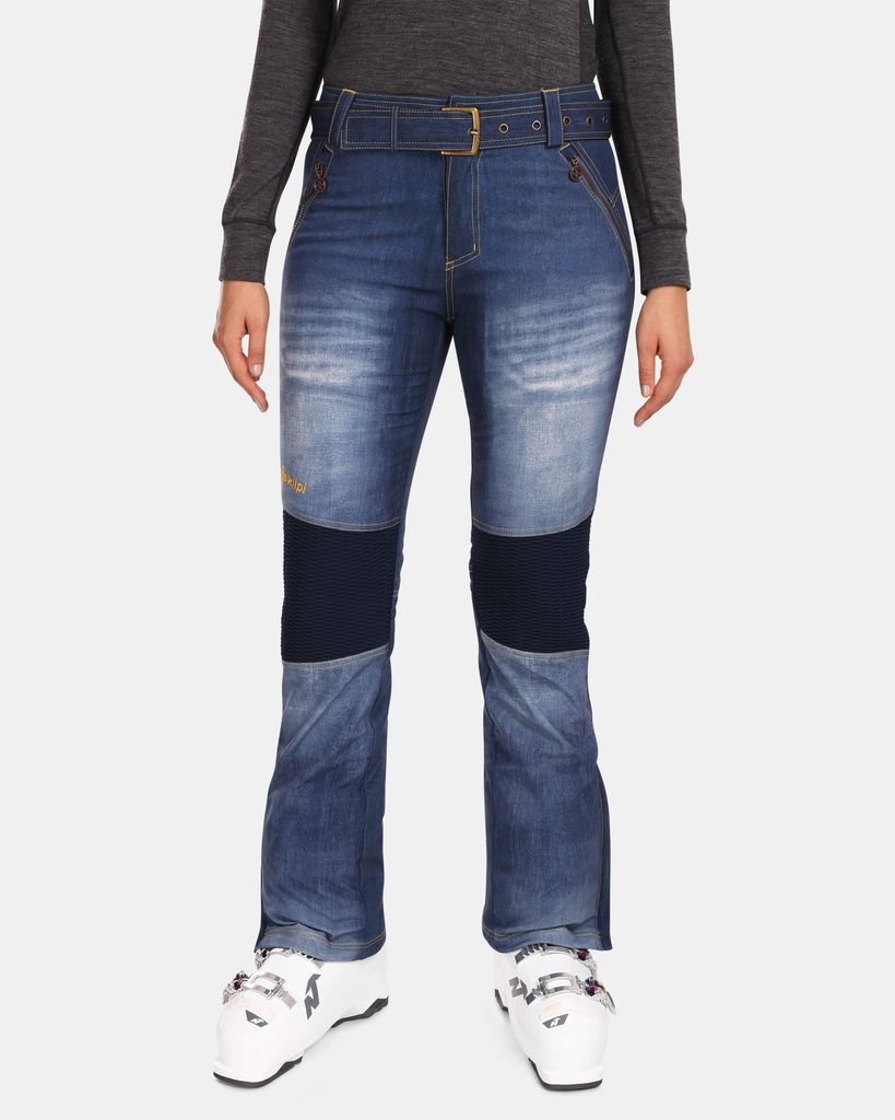 Kilpi Jeanso broek, blauw, maat 38 / Regular, dames, blauw, Productafbeelding 
