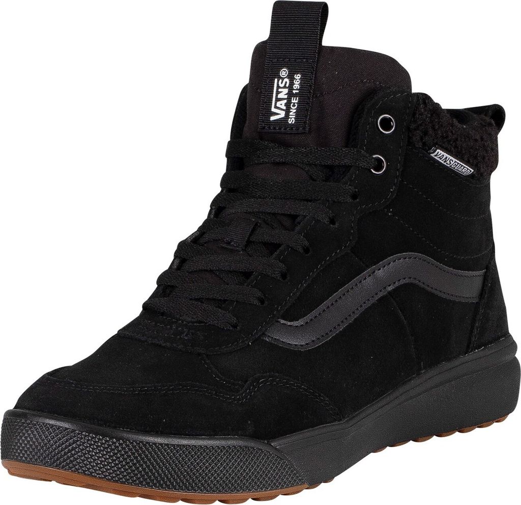 Vans Range Exo Hi Wildleder-Sneaker, Schwarz 40.5 EU