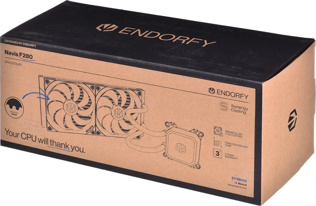 Kit Watercooling Endorfy Navis F280 - Refroidissement AIO haute performance