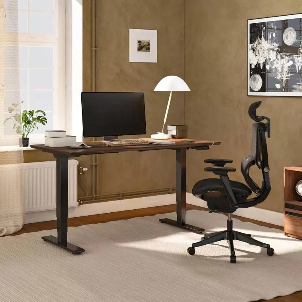 Piétement de Bureau Électrique Réglable E5B Noir Charge 120 kg - 5