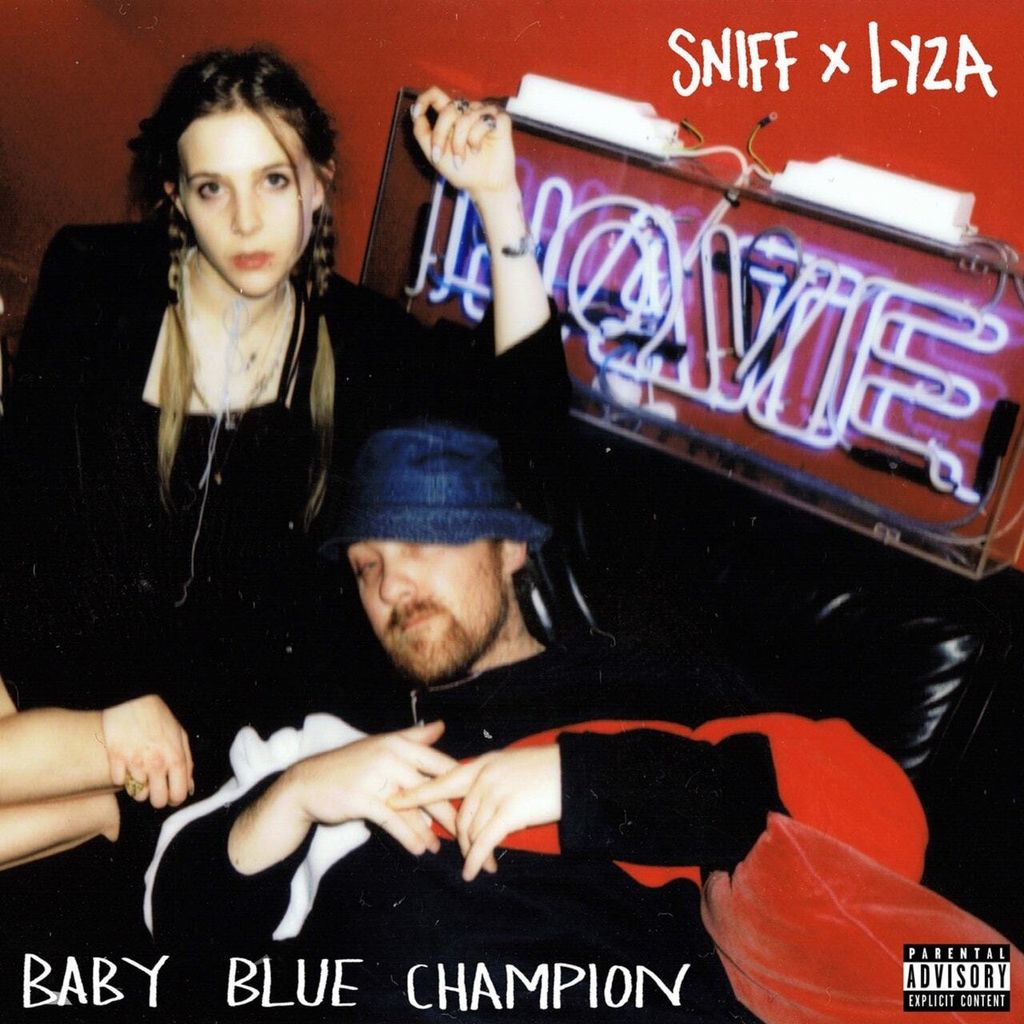 Sniff x Lyza Jane – Baby Blau Champion Vinyl