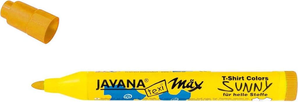 KREUL Textilmarker JAVANA "texi mäx medium" Strichstärke: 2-4 mm neonorange