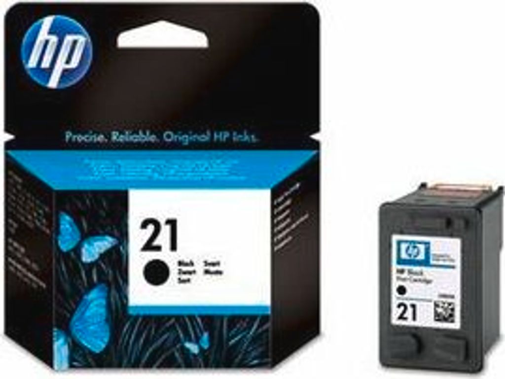 HP 21 - 5 ml - čierna - originálna - atramentová kazeta Obrázok produktu 
